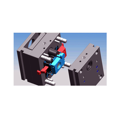 Industrial Socket Connector Injection Molding Nak80 2316 Multi Cavity Mold For New Energy Lithium Ion Vehicles