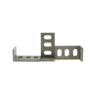 Precision Galvanized Sheet Metal Bending Parts 7075 Custom Metal Stamping