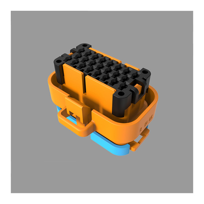 PET Liquid Silicone Connector Injection Molding Waterproof Automotive Power Connector Molding