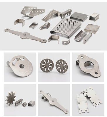 SGCC Metal Laser Cutting Parts Stainless Carbon Steel 0.01-0.1mm Galvanized Sheet Metal Fabrication