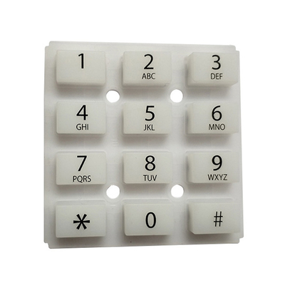 Multi Cavity Silicone Injection Molding Nbr Hnbr Small Transparent Conductive Digital Key